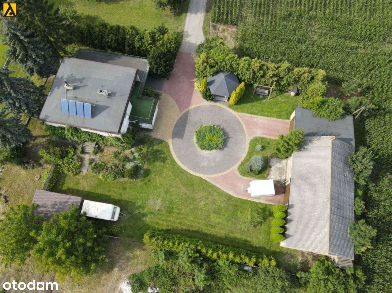 Dom ok 220m2, 7 pokoi siedlisko 4320m2, Ostaszewo-12