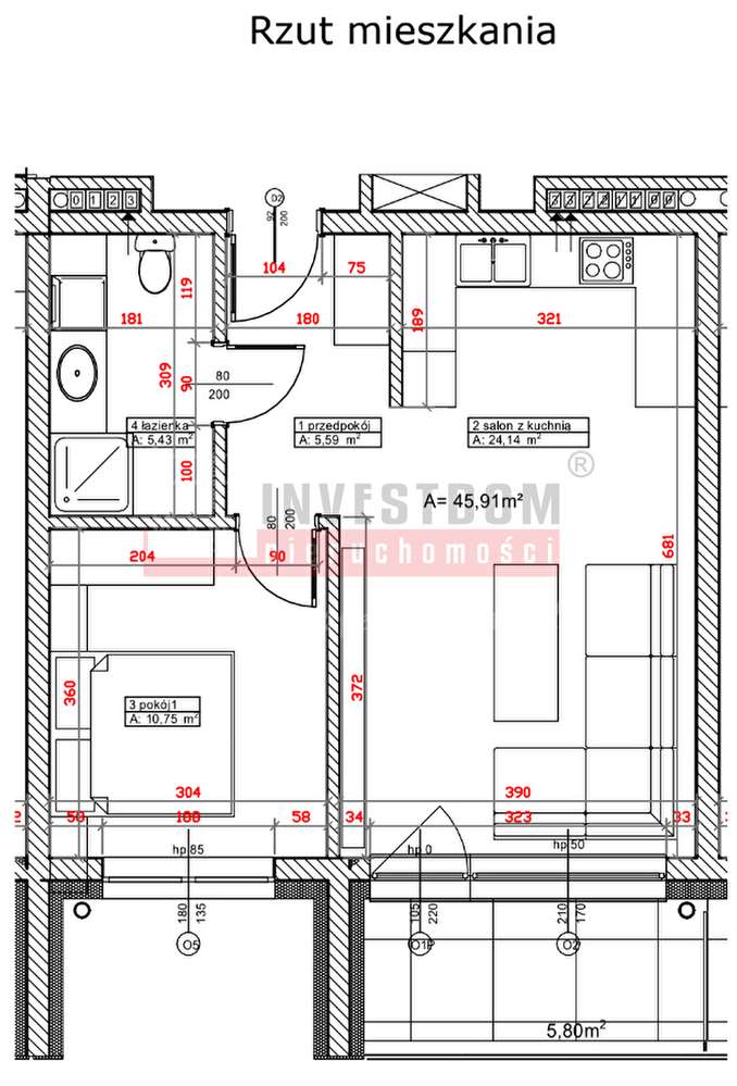 Malinka, 0% prowizji | Nowoczesny Apartamentowiec-12