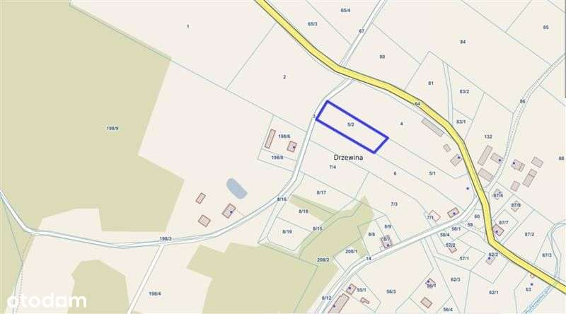 Widokowa działka siedliskowa w Drzewinie w Gminie-8