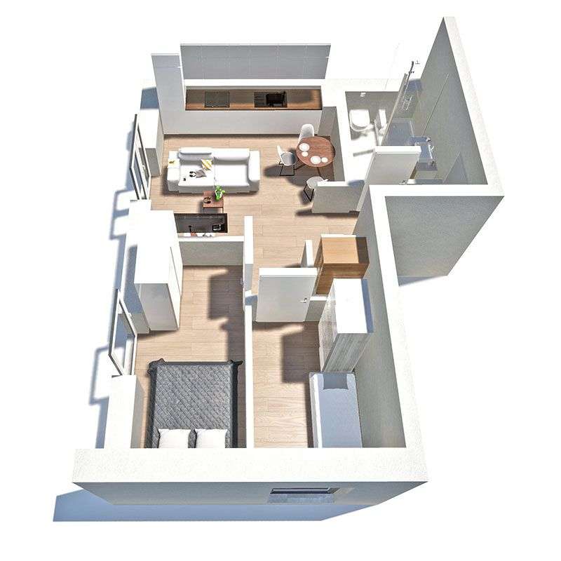 Mieszkania gotowe NA JUŻ - Rydzyna II piętro-8