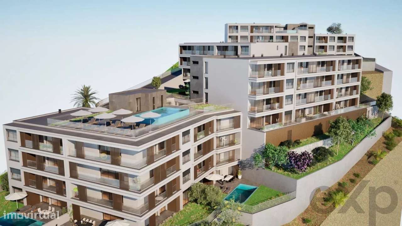 Apartamento Moderno com Vista Deslumbrante em Câmara de Lobos - Grande imagem: 5/28