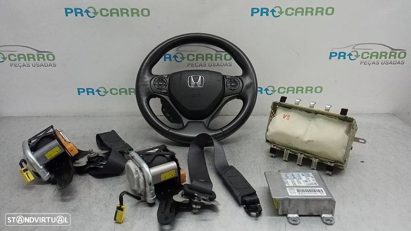 Kit Airbags Honda Civic Ix (Fk) - 2