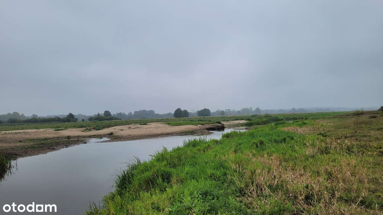 Sprzedam działkę budowlaną nad rzeką