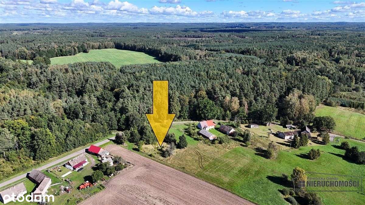 Działka budowlana na skraju wsi, przy asfalcie. - Pełny obrazek: 4/20