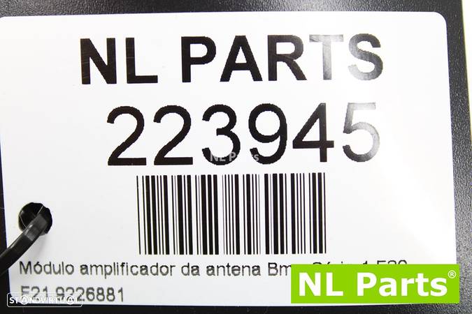 Módulo amplificador da antena Bmw Série 1 F20 F21 9226881 - 6