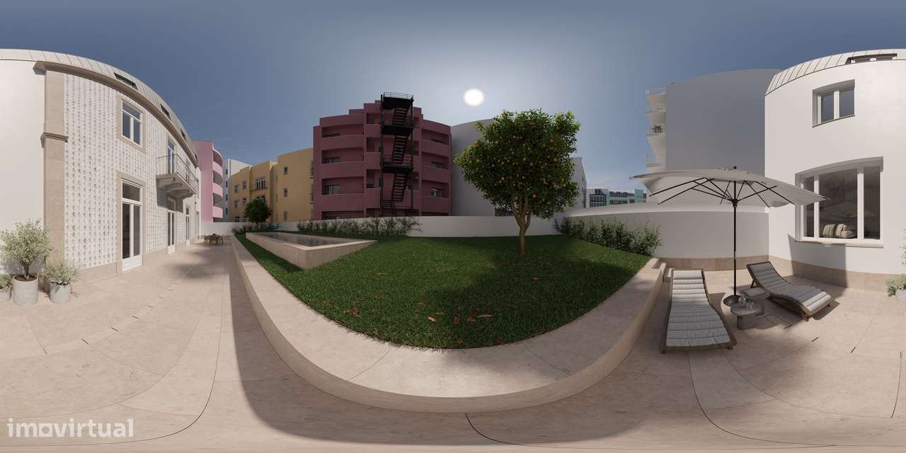 T3 Duplex,  varanda e garagem , edifício Andaluz 11-20
