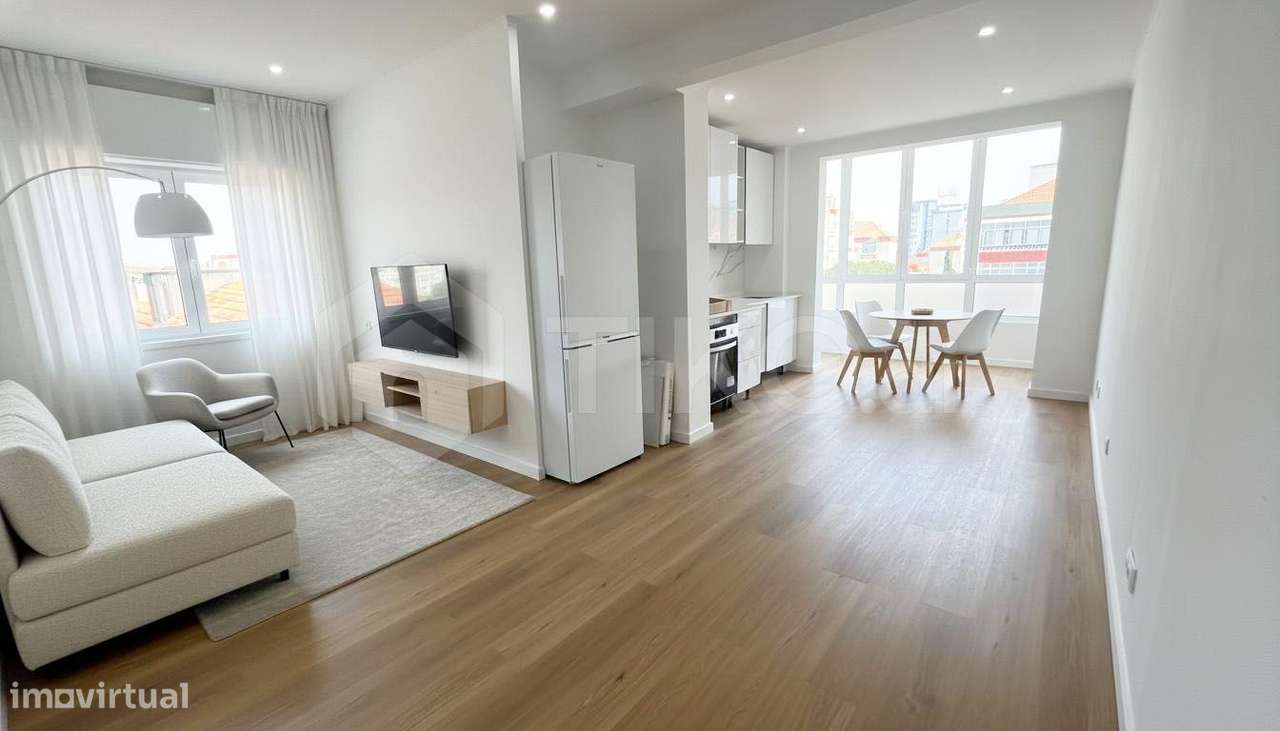 T1 Totalmente remodelado na Amadora – Pronto a habitar | Excelente loc-0