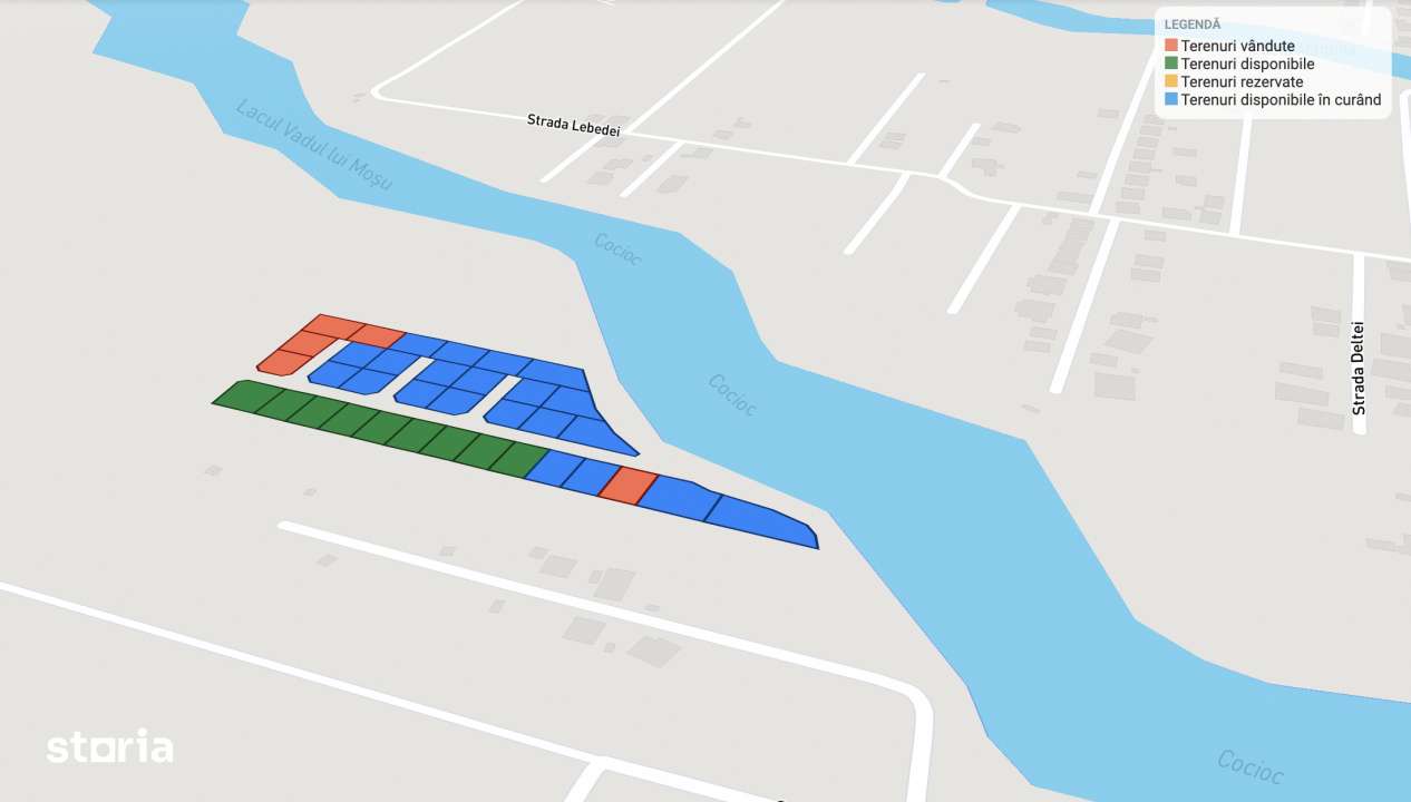 Loturi Intravilan In Rate Berceni | locatie superba, langa lac | #MG15 - Imagine principală: 4/11