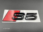 Set embleme Premium Audi S5 Negru / Roșu - 7