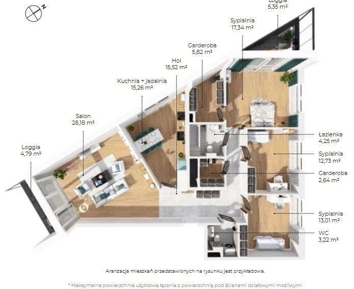 Centrum Katowic, 5 pokoi, Apartamentowiec.-9