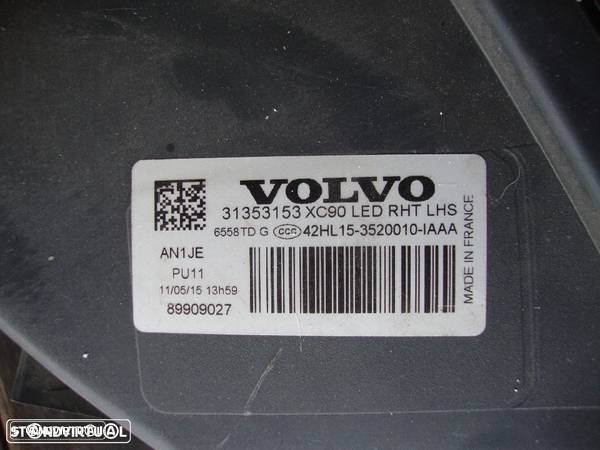 farol full led direcional esquerdo Volvo XC90 - 6