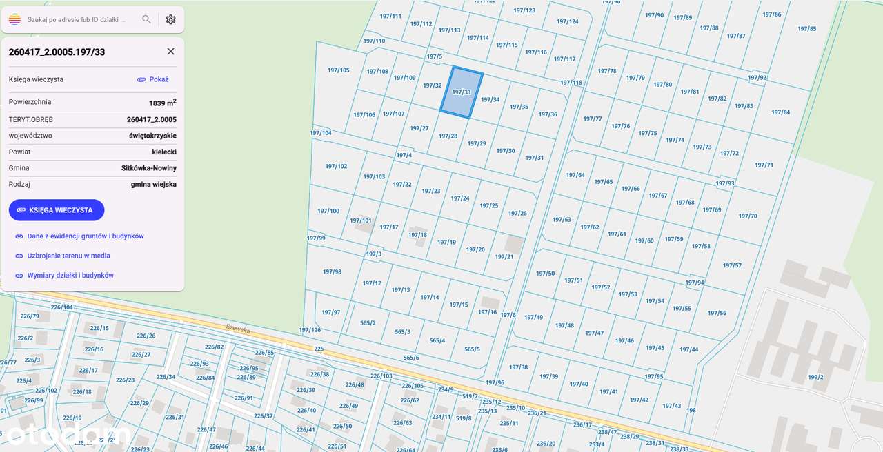 Działka w Zgórsku - Pełny obrazek: 5/5