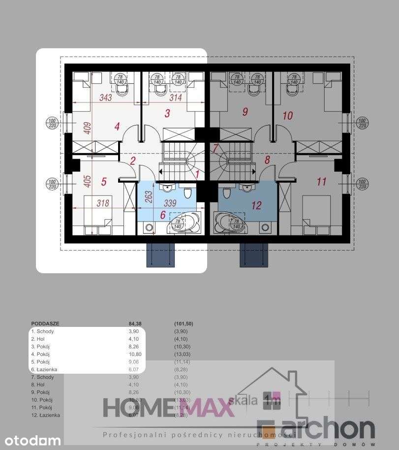 Połowa bliźniaka, 100m2, Gniewomirowice - Pełny obrazek: 4/6