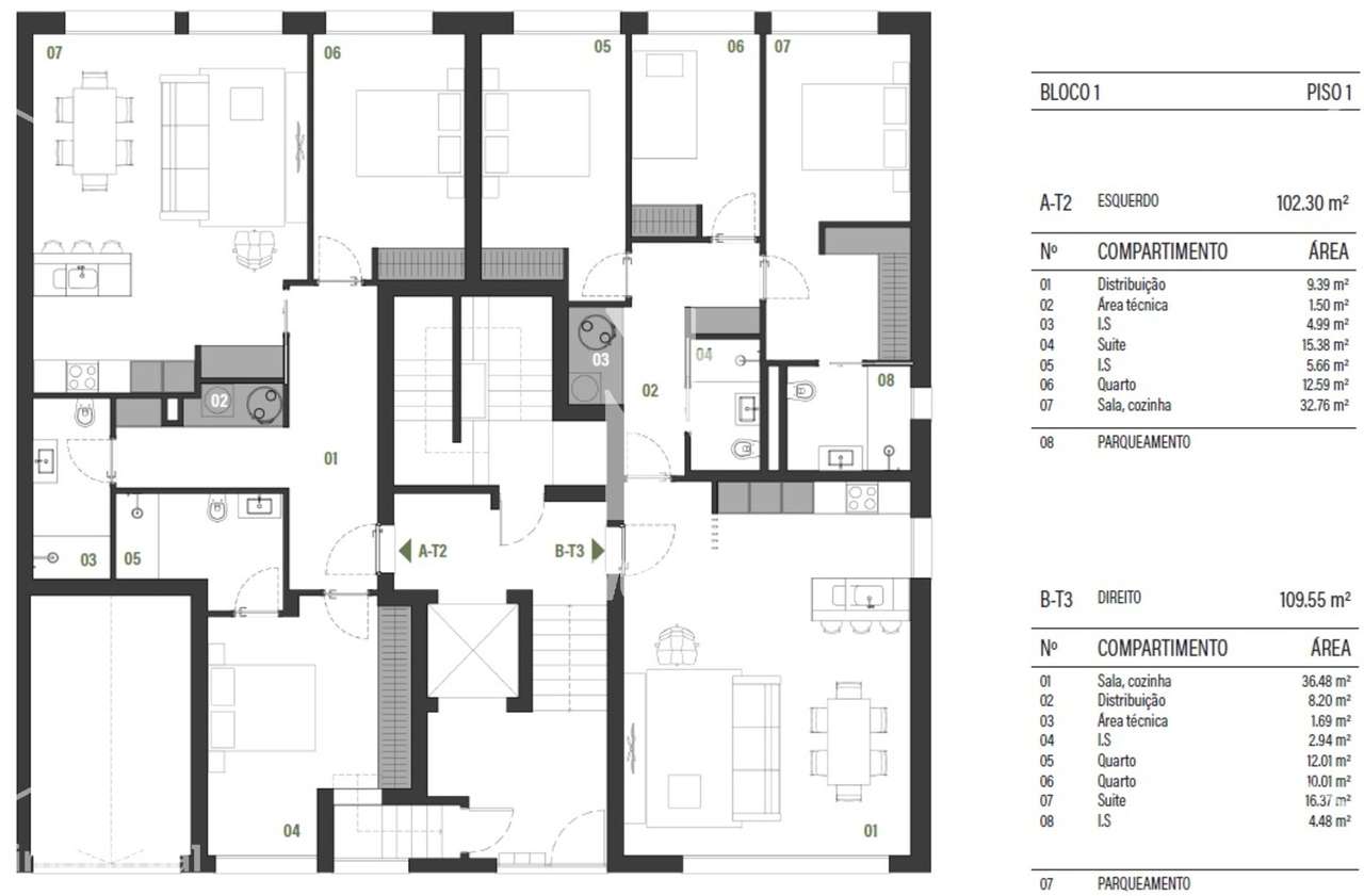 T2 Moderno no Montijo com parqueamento – 102 m² de área-13