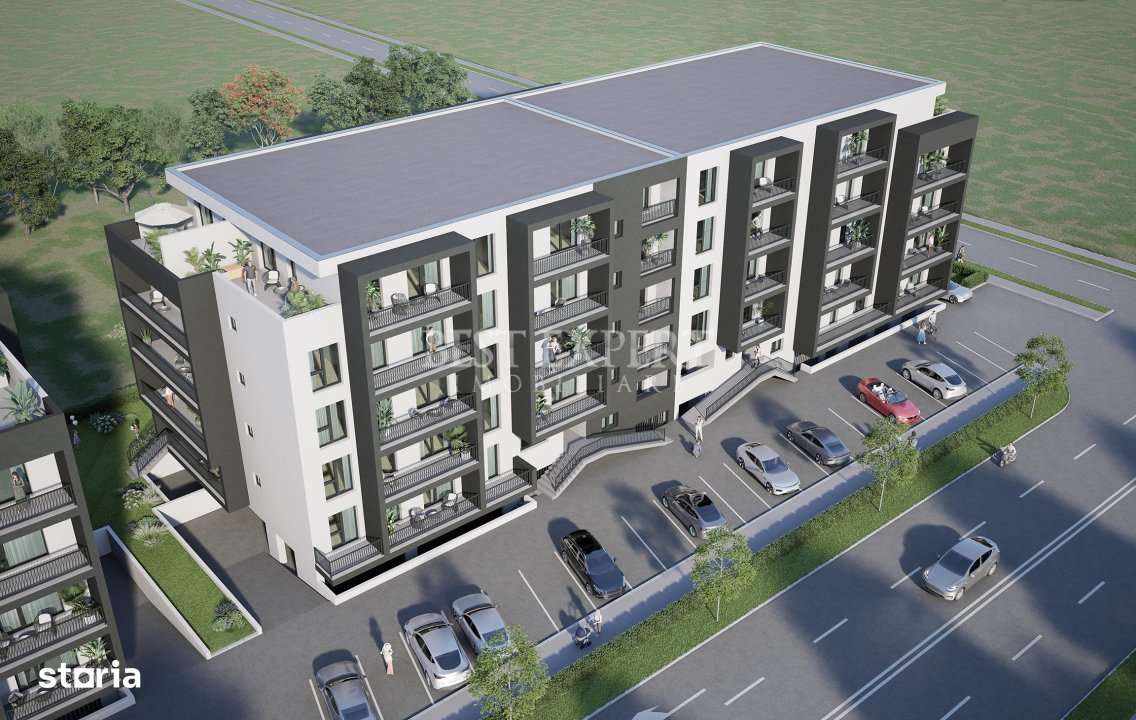 2 Camere Direct Dezvoltator -Incalzire in Pardoseala/Parcare inclusa - Imagine principală: 5/5