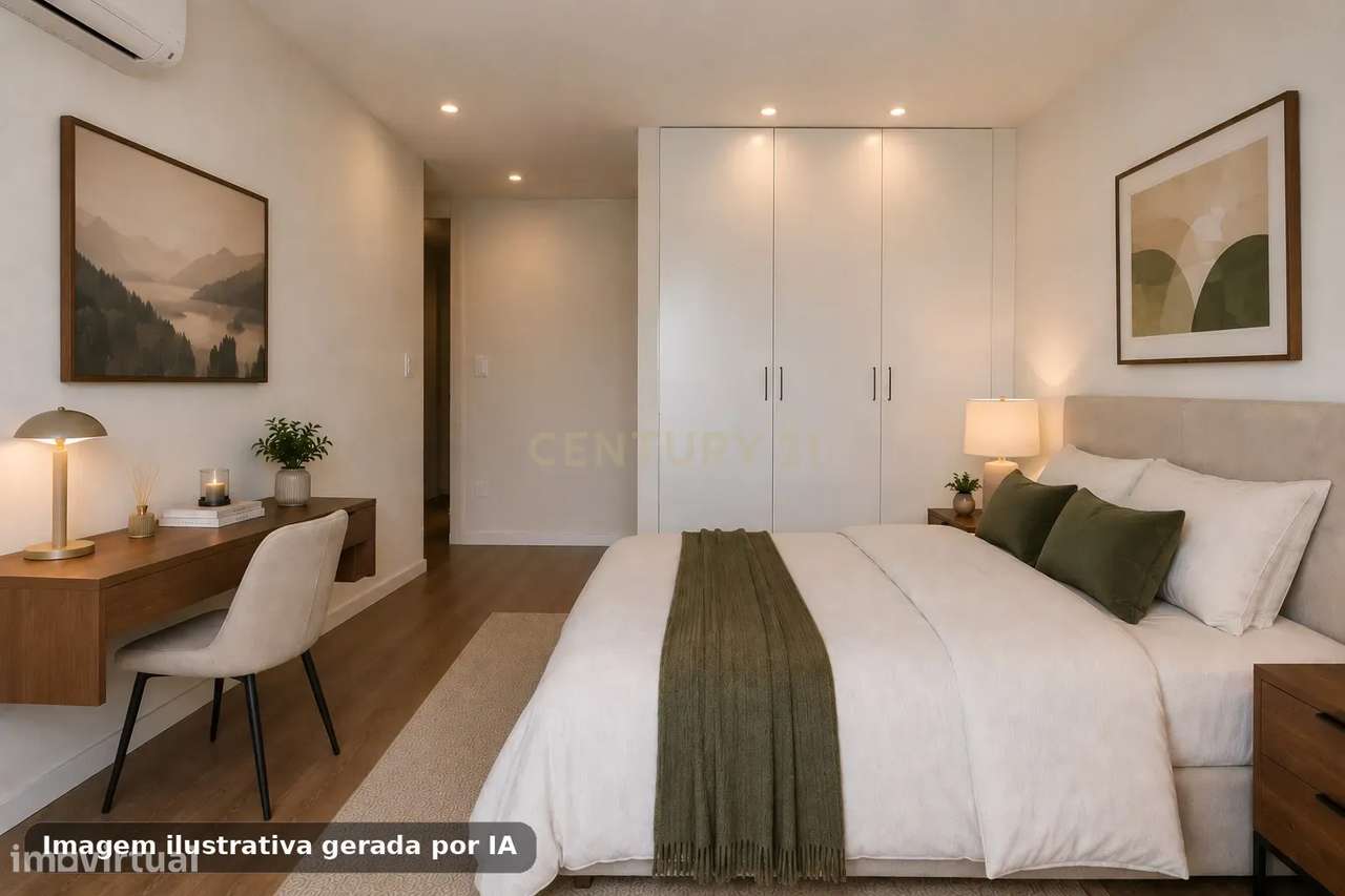 T4 Duplex com vista mar em Espinho-15