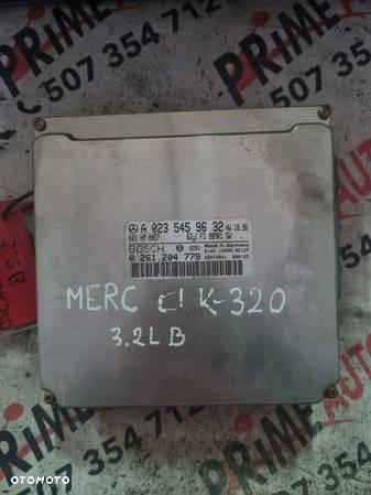 MERCEDES CLK 320 3,2 B KOMPUTER BOSCH 0261204779 - 1