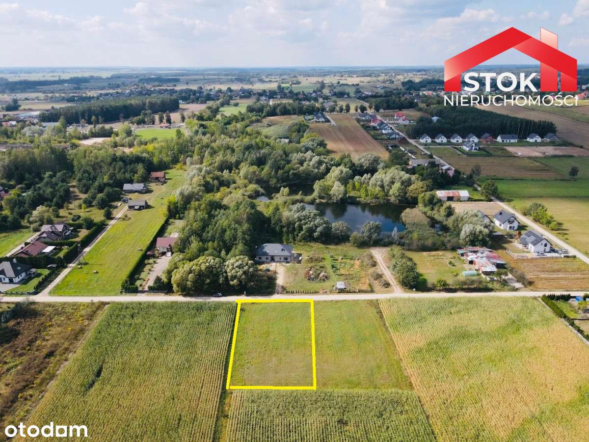Działka budowlana 1500 m²Dobrzyniewo Duże* Media - Pełny obrazek: 1/4