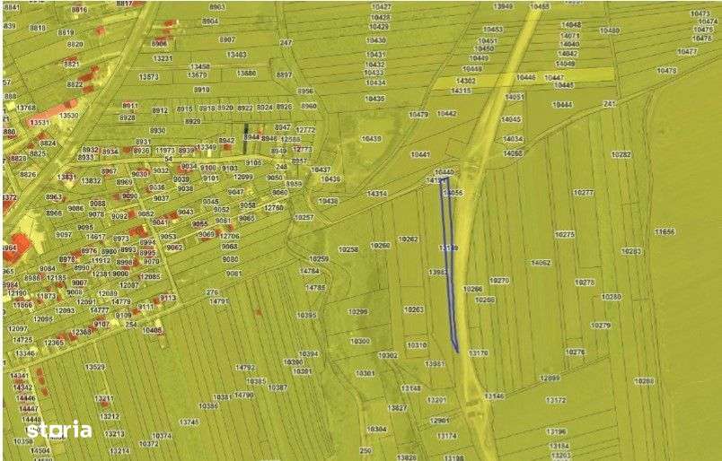 Teren extravilan Albota cota parte 3/8 . ID: R2832826-9