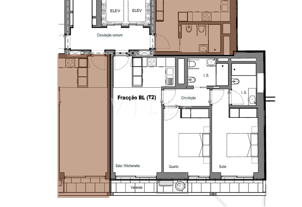 Apartamento T2 Venda em Mafamude e Vilar do Paraíso,Vila Nova de Gaia-53