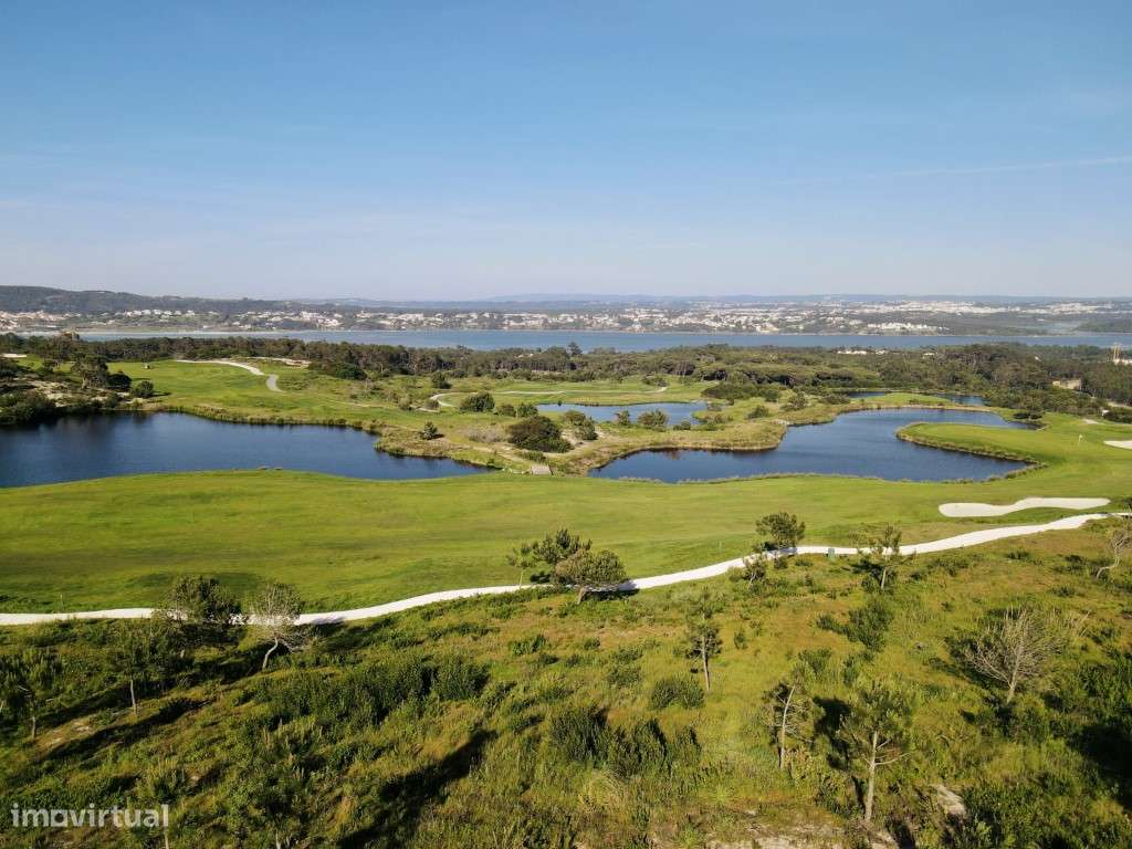 Lote com moradia iniciada junto à Lagoa de Óbidos, golfe e praia-57