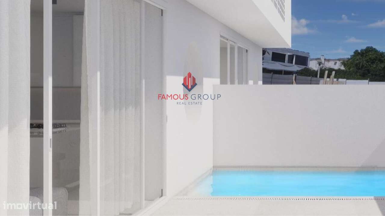Moradia T3 Nova com Piscina na  Bemposta-10