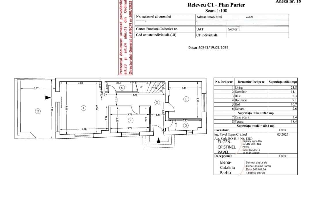 Vila Individuala P+1+Pod 5 camere, 2 bai, Metrou Paris Padurea Baneasa-15
