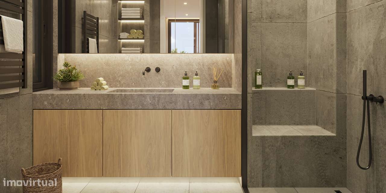 Moradia T4 com piscina, garagem e vista jardim-27