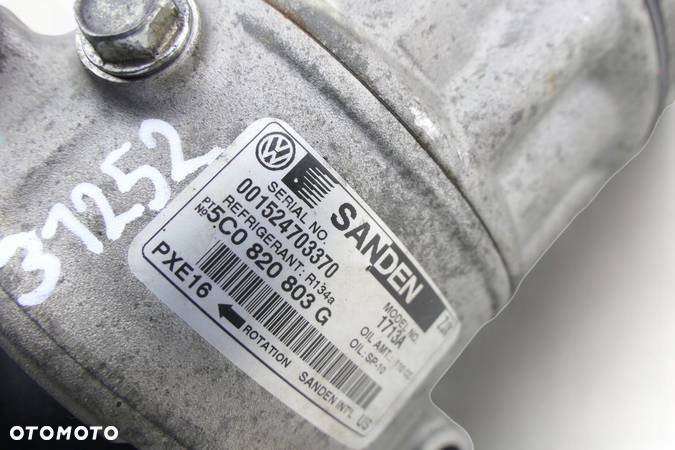 Sprężarka Klimatyzacji VOLKSWAGEN TIGUAN 1.4 5C0820803G - 9