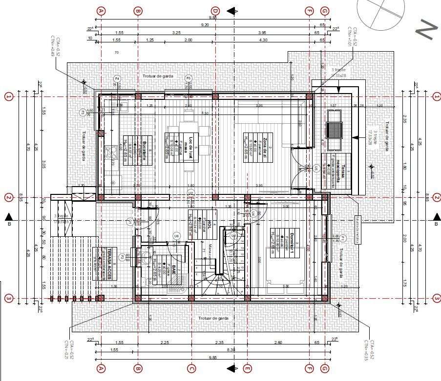 Casă individuală - Corunca-1200 mp teren-14