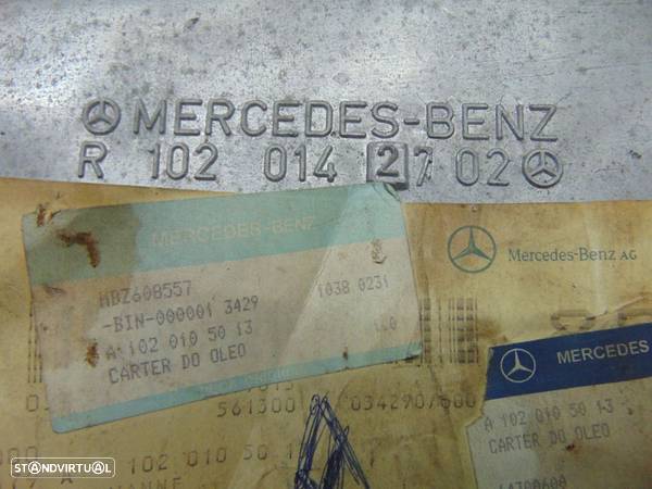 Mercedes w124 e w201 motores 102 920 a gasolina carter novo e original - 2