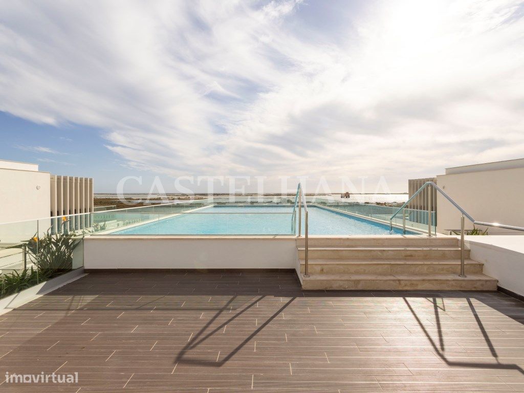 Apartamento T3 com vista para a Ria Formosa, Fuseta, Algarve - Grande imagem: 1/20