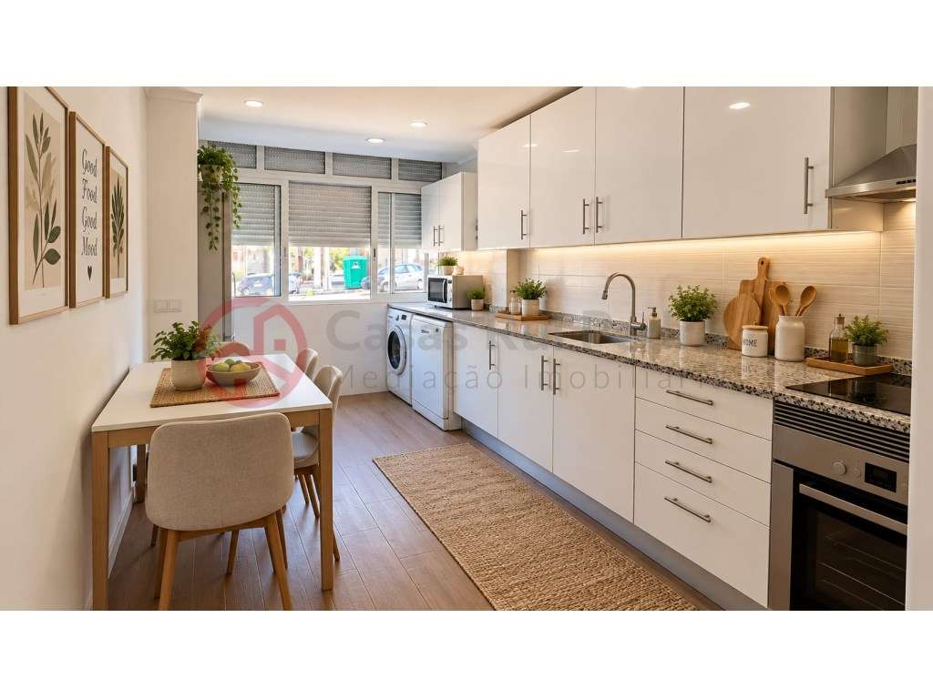 Apartamento T2 remodelado, Lavradio-10
