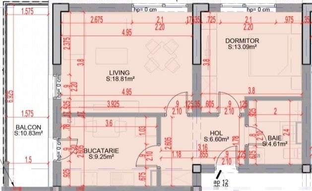 Apartament 2 camere decomandat Pallady, Mutare rapida, Ultima unitate