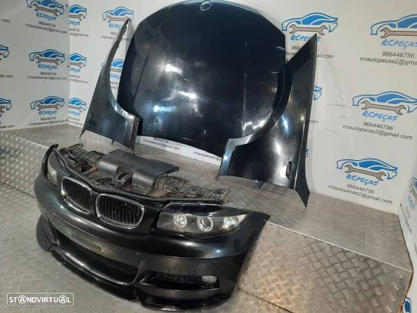 FRENTE COMPLETA BMW SERIE 1 E82 COUPE PACK M E81 E87 E88 PARACHOQUES SENSORES GUARDA-LAMAS OTICAS RADIADOR VENTILADOR FRENTE FIBRA REFORÇO - 2