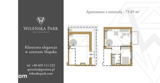 Wileńska Park | I11 | 2 Pokoje z ANTRESOLĄ