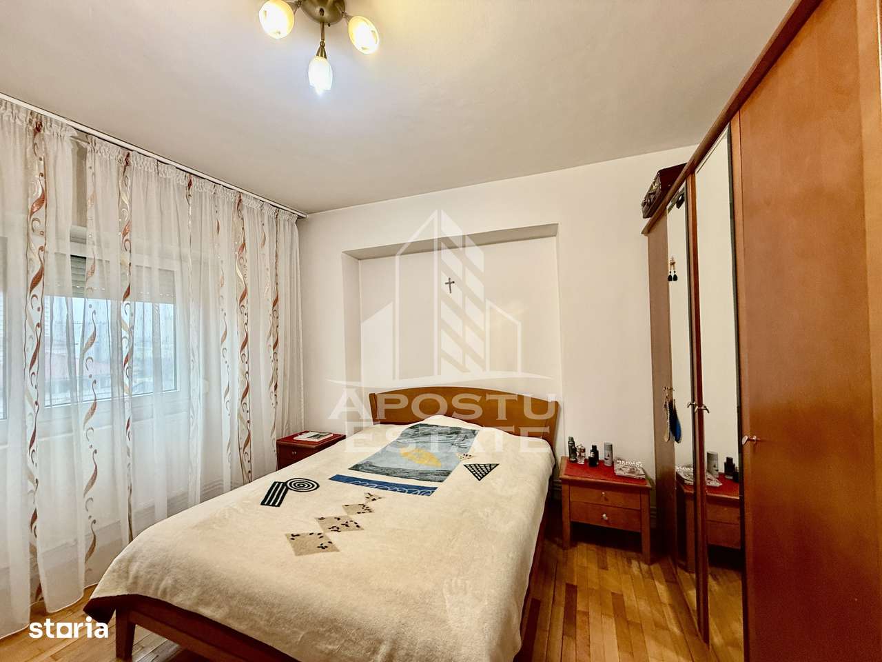Apartament 3 camere, 2 bai, decomandat, etaj intermediar, lift, Fabric - Imagine principală: 3/12