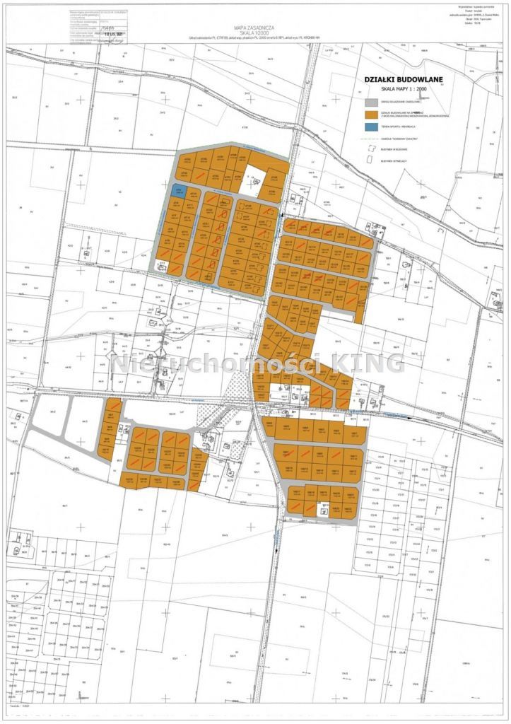 Działki budowlane Toporzysko 1000m2 Uzbrojona