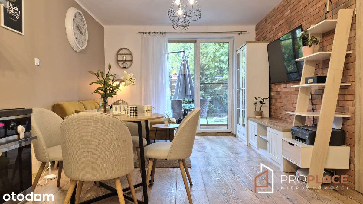 Klimatyczne 2 pokoje z ogródkiem - wyposażone-8