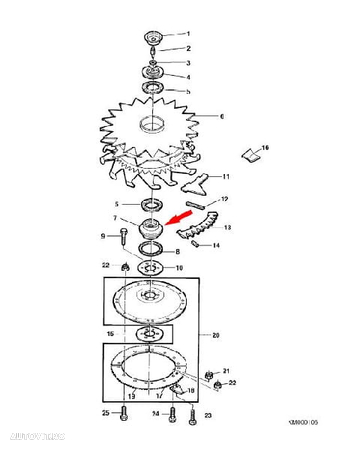 Disc ambreiaj Kemper 4500  ID8519 LCA67335 - 4