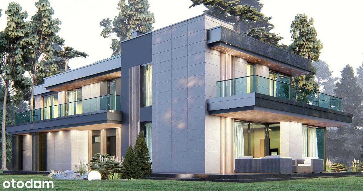 Ekskluzywna willa unikalny projekt duzy garaż + siłownia - Pełny obrazek: 4/7