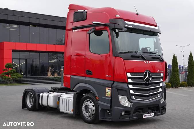 Mercedes-Benz ACTROS 1845 / MP 5 / LOW DECK / MEGA / BIG SPACE / ANVELOPE NOI - 9