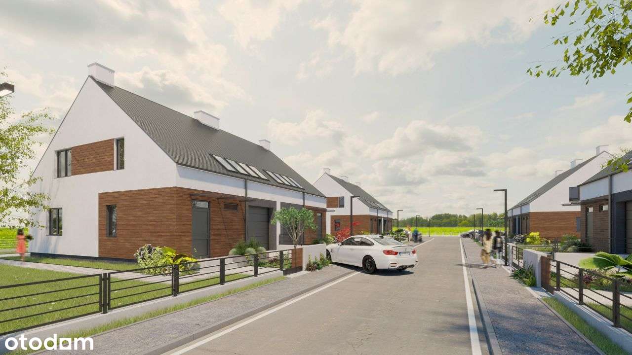 A+++ POMPA CIEPŁA/ Nowoczesny bliźniak dom Stanowi - Pełny obrazek: 5/11