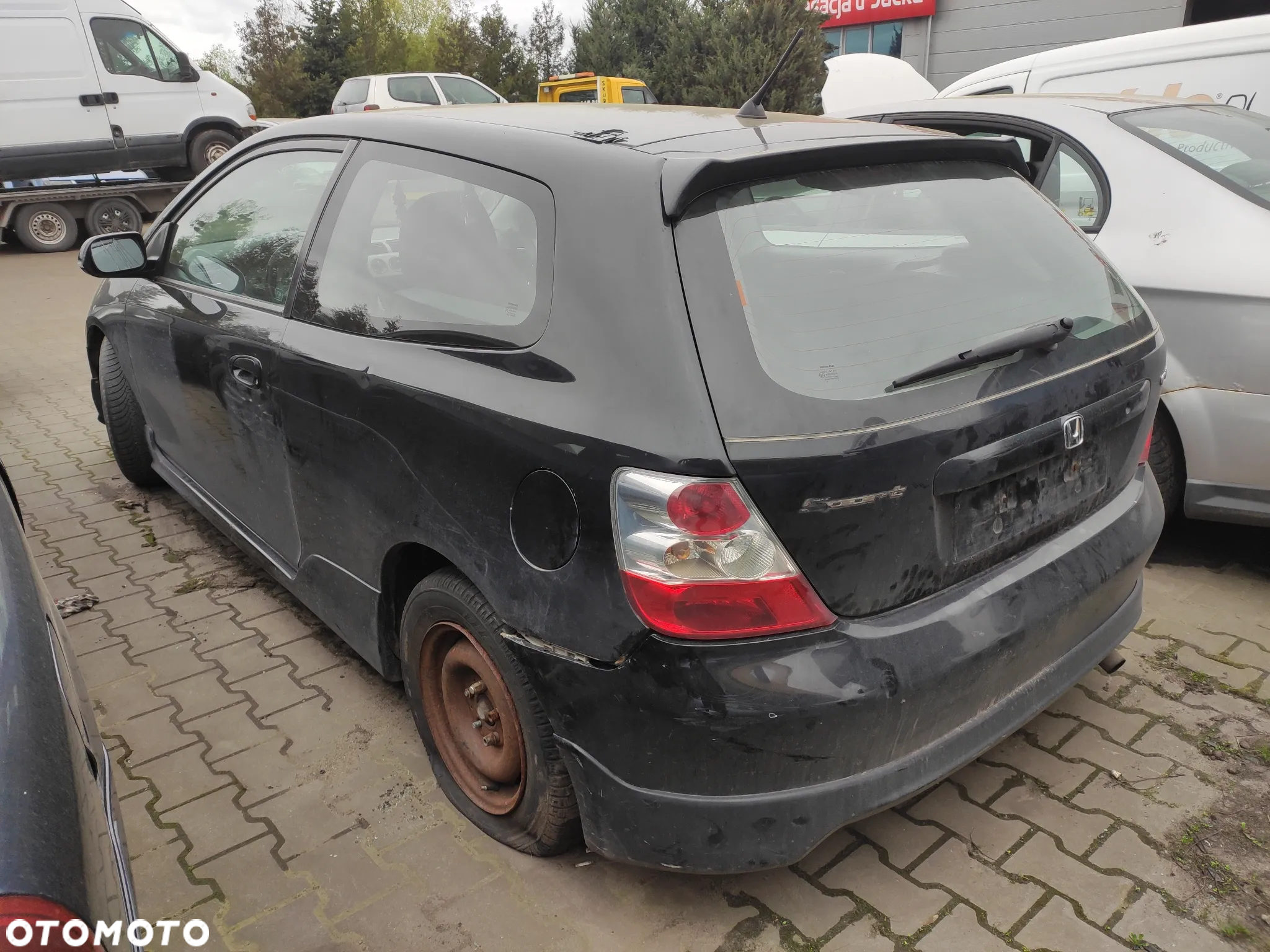 Honda Civic VII 1.4 16V Skrzynia Maska Klapa Drzwi Lampa - 4