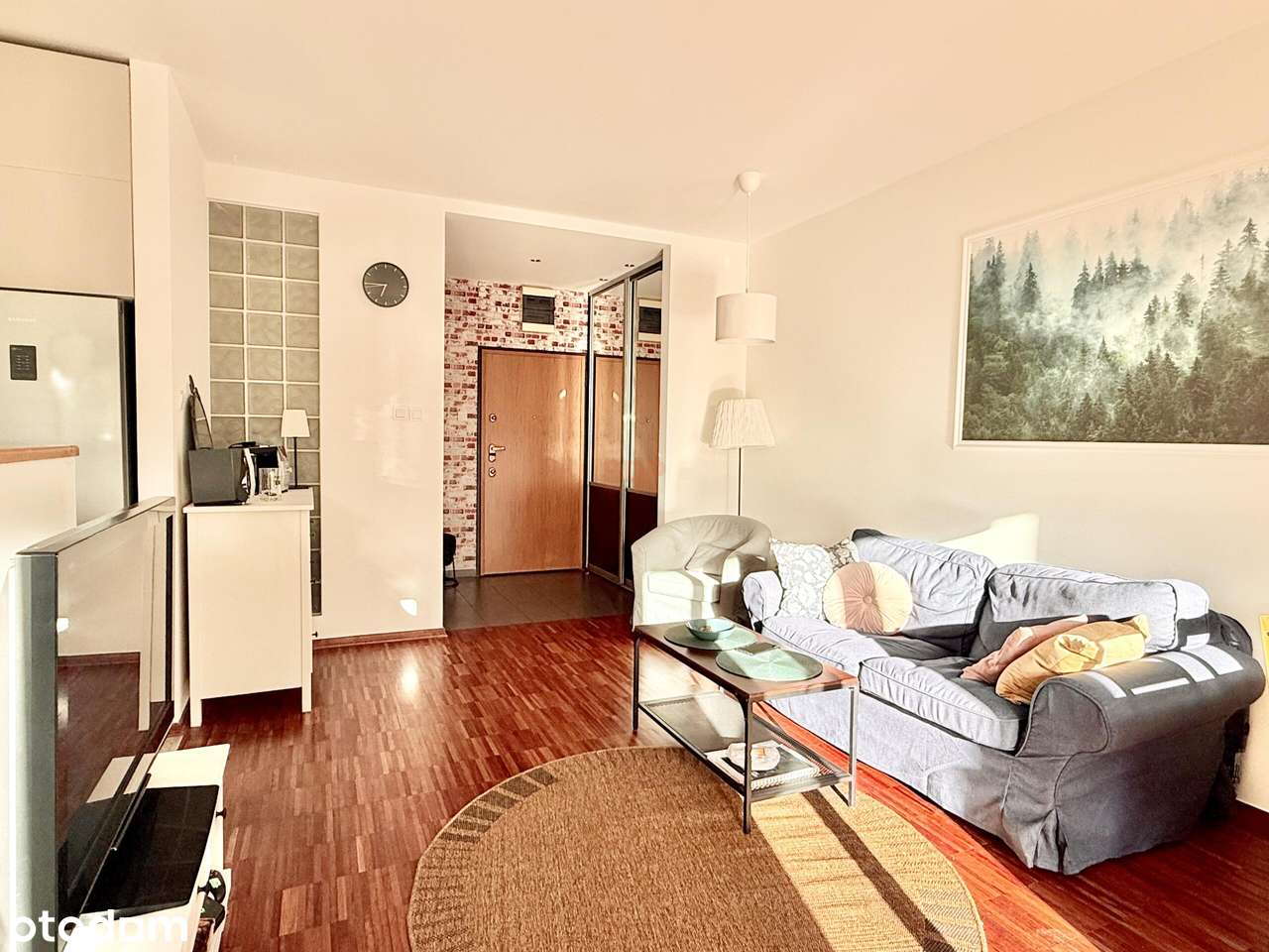 Teofilów-mieszkanie z duzym tarasem. Zamknięte oś. - Pełny obrazek: 5/8