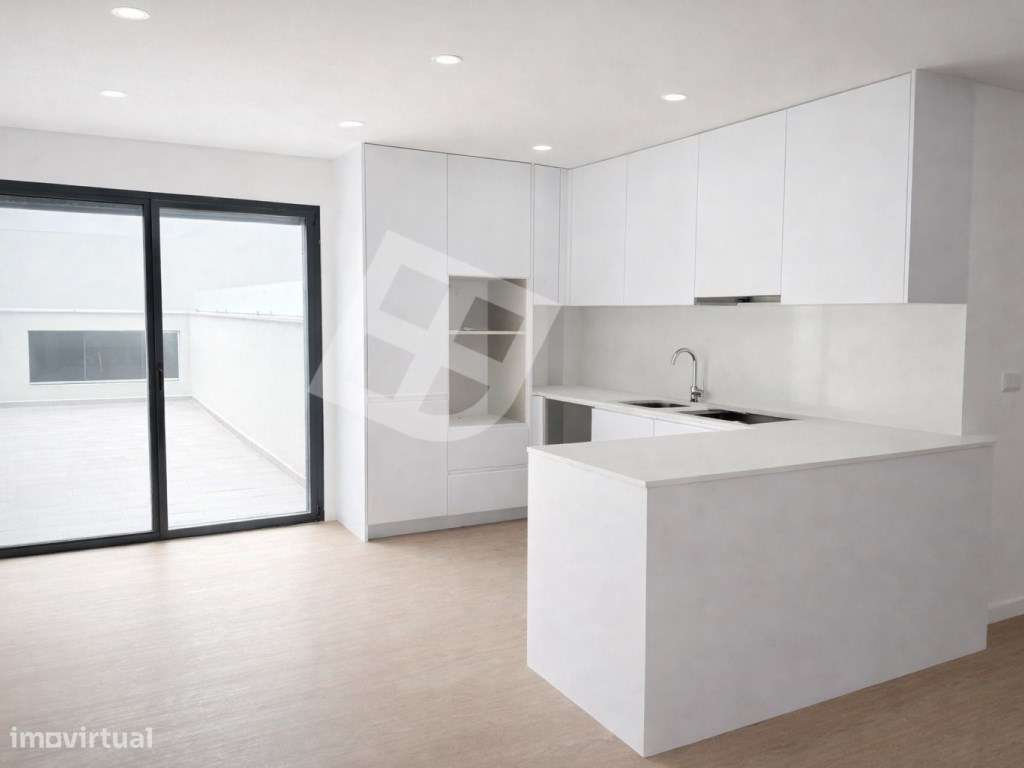Apartamento T2 com terraço - Esgueira-6