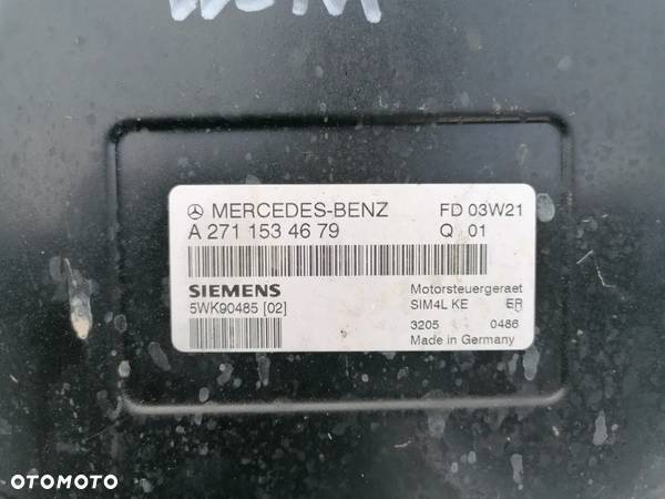 STEROWNIK SILNIKA MERCEDES W211 A271534679 - 6