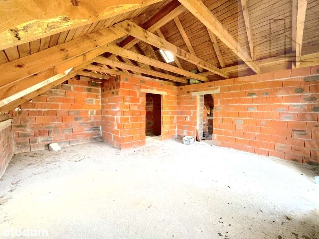 Atrakcyjny dom w budowie, na działce pod lasem!-14