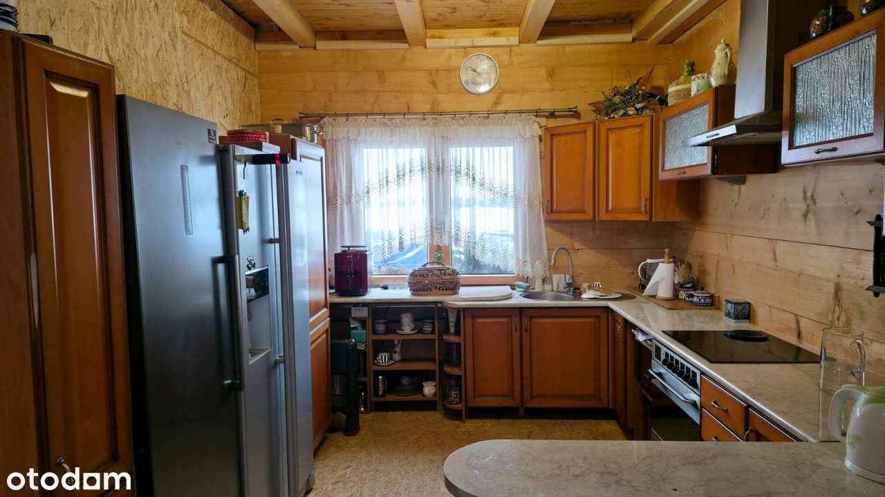 Dom z bala świerkowego | 187 m2 | Chojnik, gm. Gromnik-11