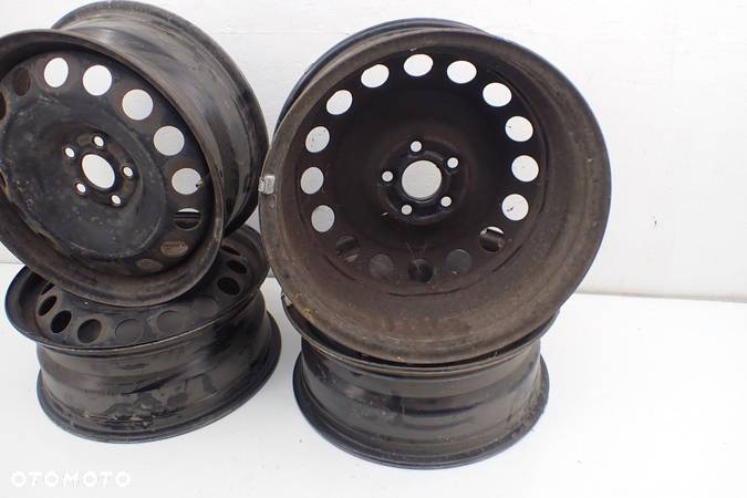 4 Felga Stalowa Volkswagen 1J0601027L/S 6.5" x 16" 5x100 ET 42 - 5